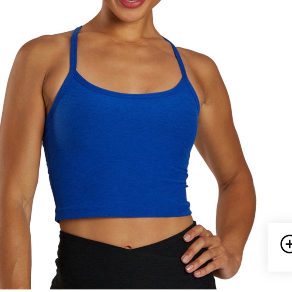 Beyond Yoga Spacedye Slim Racerback Crop Tank Bra Top